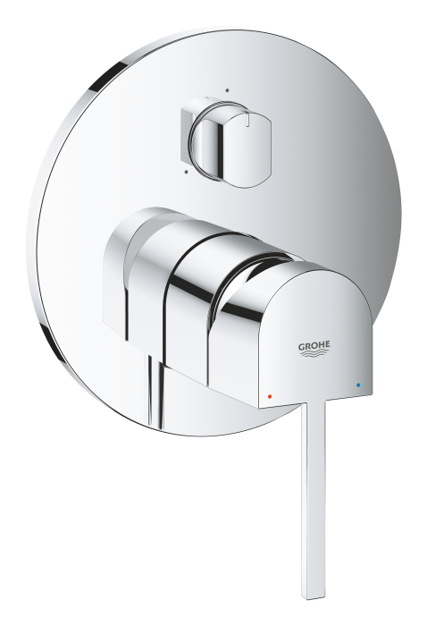 Unitate comanda Grohe 24093003, 2.5 bar, 158 mm, 10 mm, 3 iesiri, 1 functii palarie dus, 1/2 dimensiune racord, Crom [2]