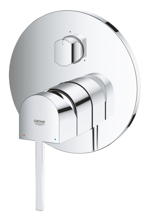 Unitate comanda Grohe 24093003, 2.5 bar, 158 mm, 10 mm, 3 iesiri, 1 functii palarie dus, 1/2 dimensiune racord, Crom [3]