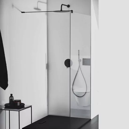 Unitate comanda Ideal Standard Ceraline A6939XG, 1/2'', diverter, 2 iesiri, valva inclusa, mat, negru [5]