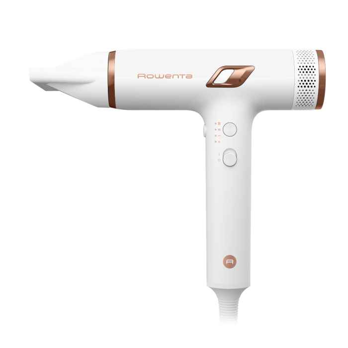 Uscator de par compact Rowenta Nano HY8140F0, 1700W, 3 trepte de viteza, 3 trepte de temperatura, duza de concentrare, difuzor volum, generator de ioni, flux de aer rece, grilaj detasabil, perie de cu [7]