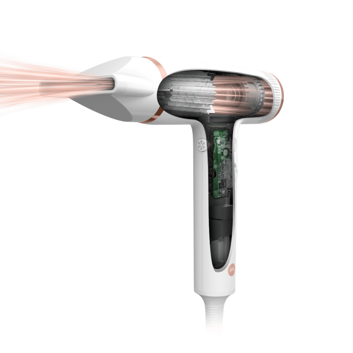 Uscator de par compact Rowenta Nano HY8140F0, 1700W, 3 trepte de viteza, 3 trepte de temperatura, duza de concentrare, difuzor volum, generator de ioni, flux de aer rece, grilaj detasabil, perie de cu [14]