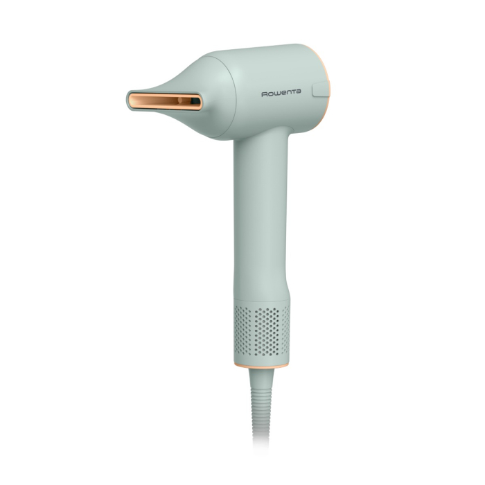 Uscator de par Rowenta Blumia HY5N12E0, 1300 W, 3 setari de temperatura, 2 trepte de viteza, generator de ioni, concentrator magnetic, design compact, verde [17]