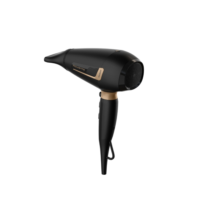 Uscator de par Rowenta Pro Expert CV8840F0, 2200 W, 3 trepte de temperatura, 2 trepte de viteza, jet de aer rece, 2 concentratoare, 1 diffuser, negru [6]