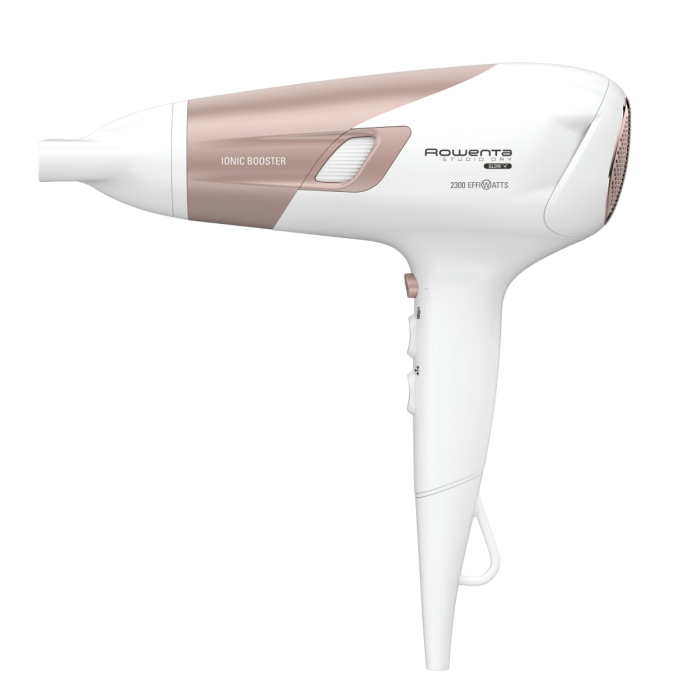 Uscator de par Rowenta Studio Dry Glow CV5830F0, 2300W, 2 trepte viteza, 3 trepte temperatura, tehnologie Thermo Control, alb [4]