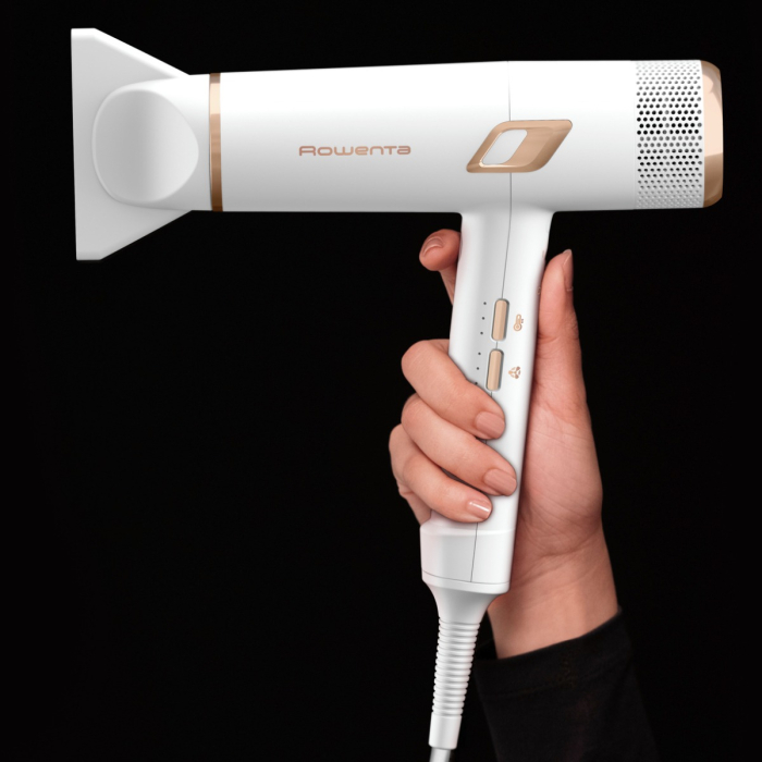 Uscator de par Rowenta Ultimate Experience Maestria CV9910F3, 2000 W, 3 trepte de viteza si temperatura, set complet de accesorii, jet de aer rece, al [3]