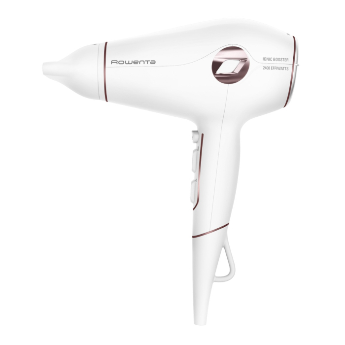 Uscator de par Rowenta Volumizer CV6135F0, 1800 W, 2 trepte de viteza, 3 trepte de temperatura, jet de aer rece, 1 concentrator, alb 1 diffuser, alb [6]