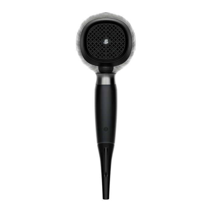 Uscator de par Rowenta x Karl Lagerfeld Pro Stylist CV888LF0, 2200W, Tehnologia Rowenta Air-to-Care, invelis Keratin&Glow, 3 accesorii, jet de aer rece, cablu 1.8m, negru&gri [11]