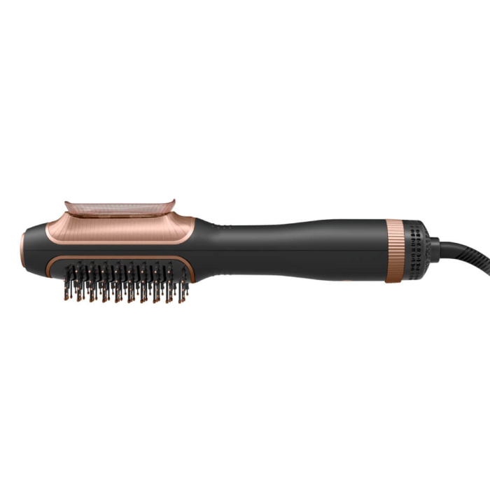 Uscator de par si perie cu aer cald Rowenta Reverso 2 in 1 CF9840F0, 1200W, 2 trepte de viteza si temperatura, accesoriu protectie inclus, negru [10]