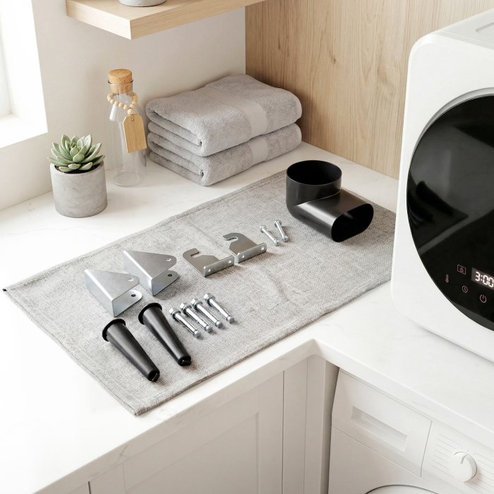  uscator de rufe 4kg vented, anti-cute, compact, alb. [9]