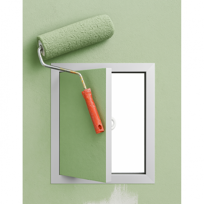 Usita de vizitare VentEurope LP3030U, aluminiu/rigips, 300x300 mm, grosime 15 mm, montaj cu suruburi autoforante [3]