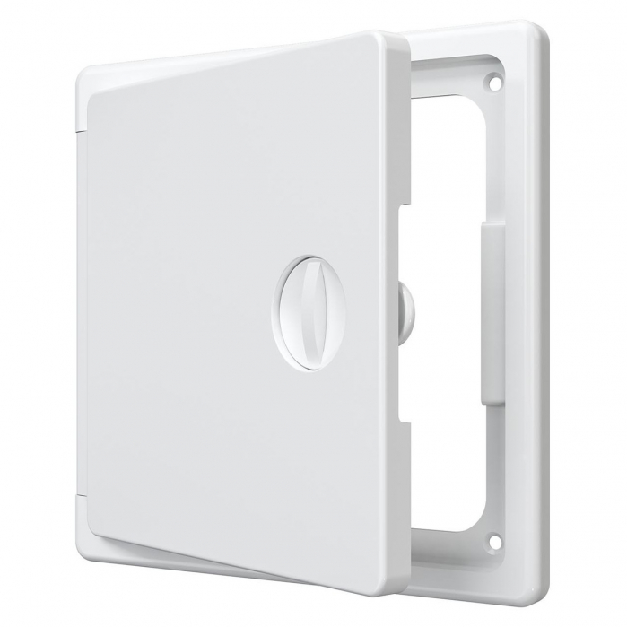 Usita de vizitare si acces VentEurope LT2030P, 200x300 mm, grosime 10 mm, Plastic ABS, Montaj cu suruburi autoforante / adeziv, Alb [3]