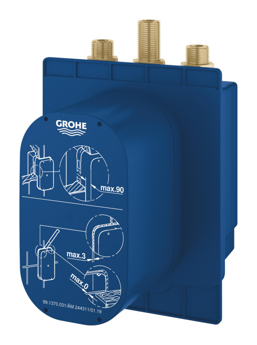 Valva incastrata Grohe 36322001, 36321000 produs compatibil, izolata [2]