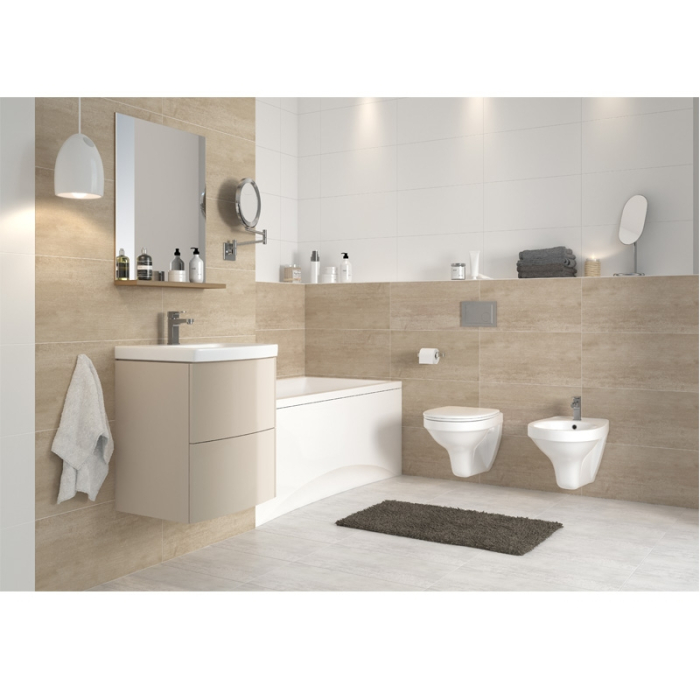 Vas WC Cersanit, Terra, suspendat, alb [4]