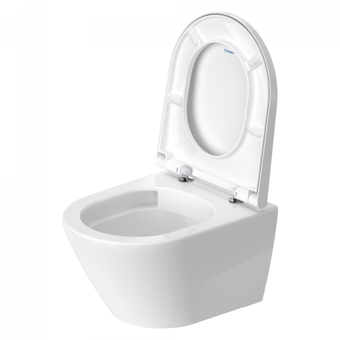 Vas WC Duravit 2588090000, D-Neo, montaj suspendat, zona montaj interior, tip clatire jet de apa, alb [11]