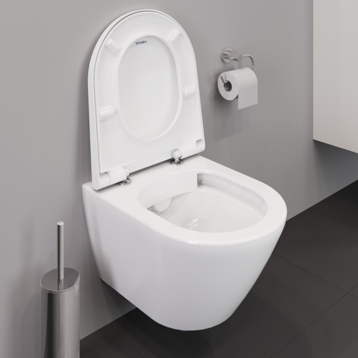 Vas WC Duravit 2588090000, D-Neo, montaj suspendat, zona montaj interior, tip clatire jet de apa, alb [5]