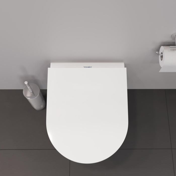 Vas WC Duravit 2588090000, D-Neo, montaj suspendat, zona montaj interior, tip clatire jet de apa, alb [7]