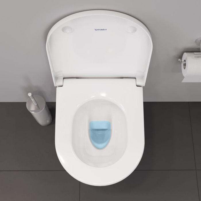 Vas WC Duravit 2588090000, D-Neo, montaj suspendat, zona montaj interior, tip clatire jet de apa, alb [8]