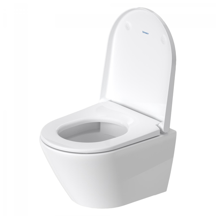Vas WC Duravit 2588090000, D-Neo, montaj suspendat, zona montaj interior, tip clatire jet de apa, alb [10]