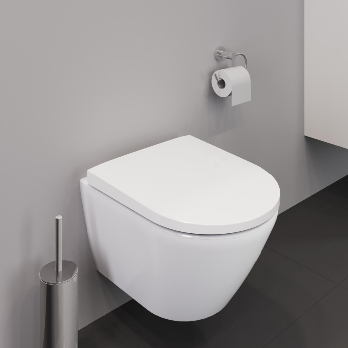 Vas WC Duravit 2588090000, D-Neo, montaj suspendat, zona montaj interior, tip clatire jet de apa, alb [3]