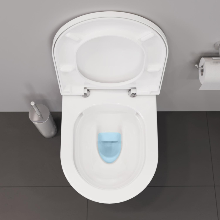 Vas WC Duravit 2588090000, D-Neo, montaj suspendat, zona montaj interior, tip clatire jet de apa, alb [9]