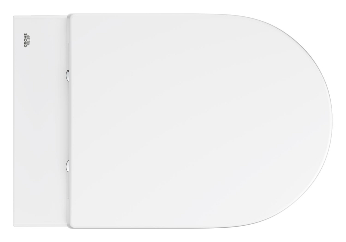 Vas WC Grohe 102510SH00, New Euro Ceramic, suspendat, rimless, capac SoftClose, alb [6]