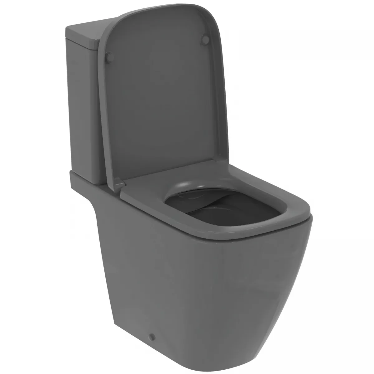 Vas WC Ideal Standard I.Life B, pe podea, Rimless, fara capac/rezervor, lucios, gri, T461258 [10]