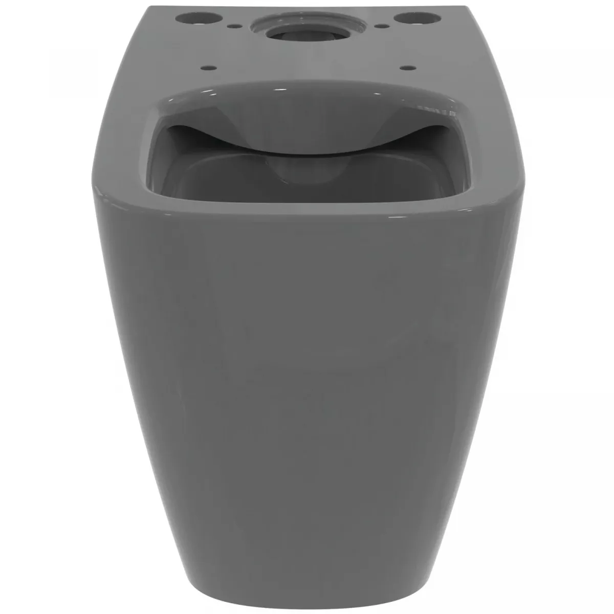 Vas WC Ideal Standard I.Life B, pe podea, Rimless, fara capac/rezervor, lucios, gri, T461258 [2]