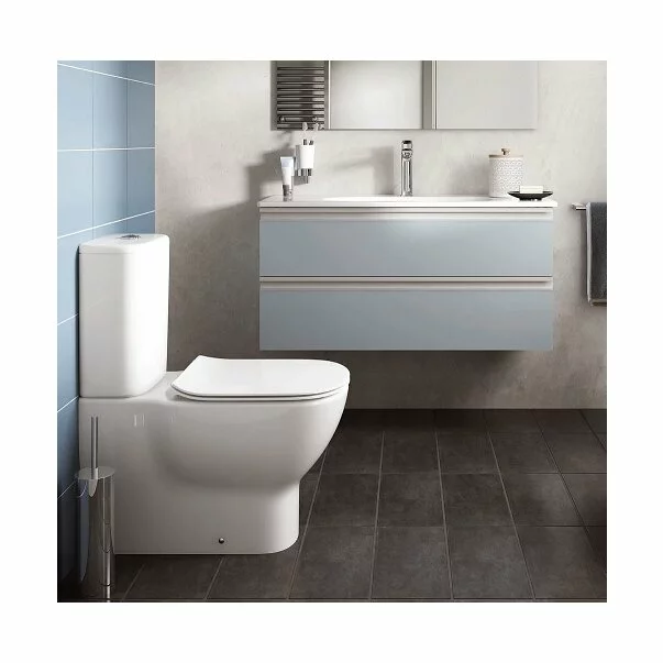 Vas wc pe pardoseala Ideal Standard Tesi alb mat [3]