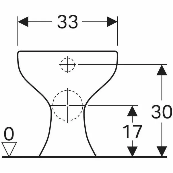 Vas wc pe pardoseala pentru copii Geberit Bambini cu spalare orizontala [5]