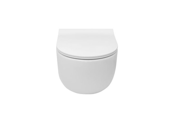 Vas WC Roca A346244000, Meridian, montaj suspendat, tip clatire jet de apa, tip evacuare orizontala, alb [2]