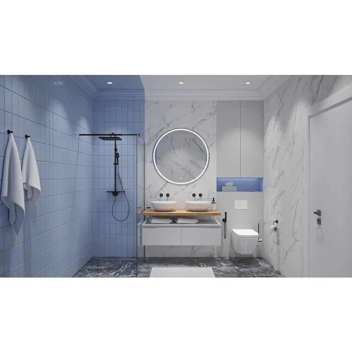 Vas WC Roca A34647L000, 350 mm, 540 mm, 1 functii speciale, suprafata antiaderent, suspendat, jet de apa, Alb [7]