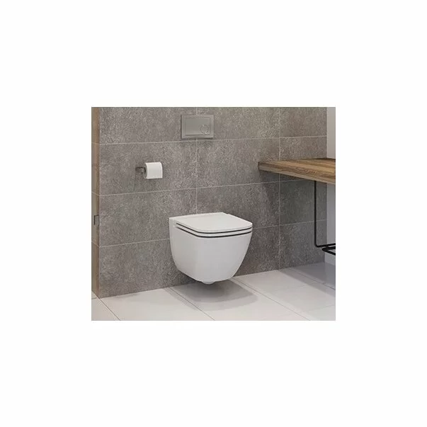 Vas wc suspendat Cersanit Caspia New Clean On cu capac inchidere lenta [2]