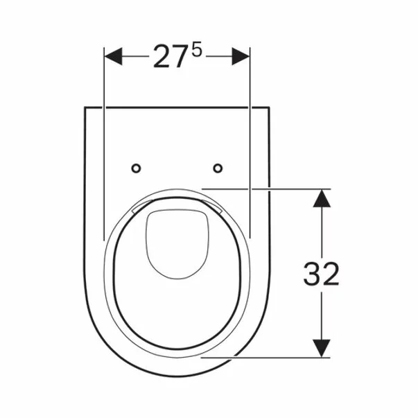 Vas wc suspendat Geberit Acanto Rimfree [3]