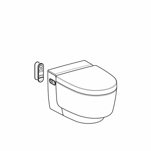 Vas wc suspendat Geberit Aquaclean Mera Comfort alb alpin cu functie de bideu electric [12]