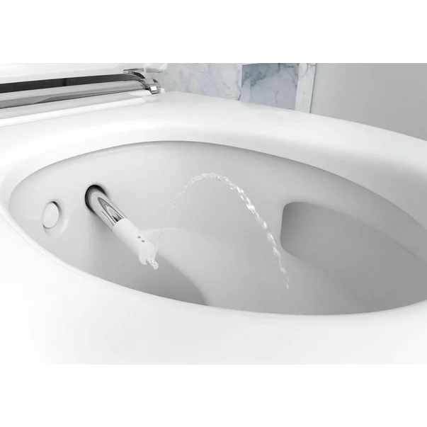 Vas wc suspendat Geberit Aquaclean Mera Comfort alb alpin cu functie de bideu electric [9]