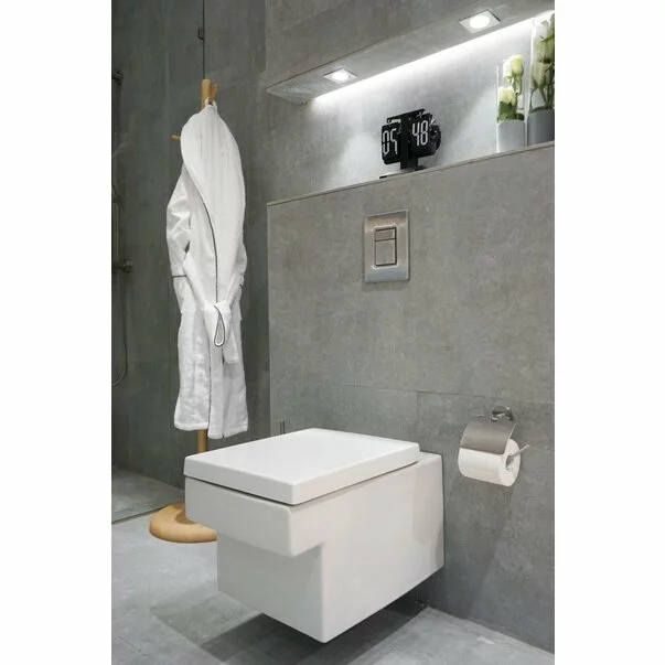 Vas wc suspendat Grohe Cube Ceramic Rimless Triple Vortex cu PureGuard [5]