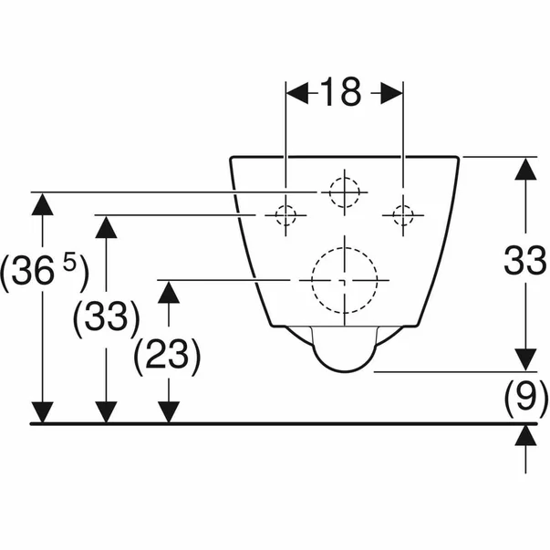 Vas wc suspendat rimfree Geberit Smyle Square [3]