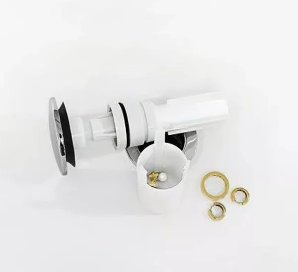 Ventil Villeroy & Boch, push to open, sifon, crom, 92198800 [2]