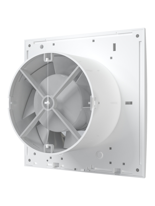 Ventilator baie cu timer VentEurope EASY100T, diametru 100 mm, debit 97 mc/h, IP24, 14W, silentios, economic, Alb [4]