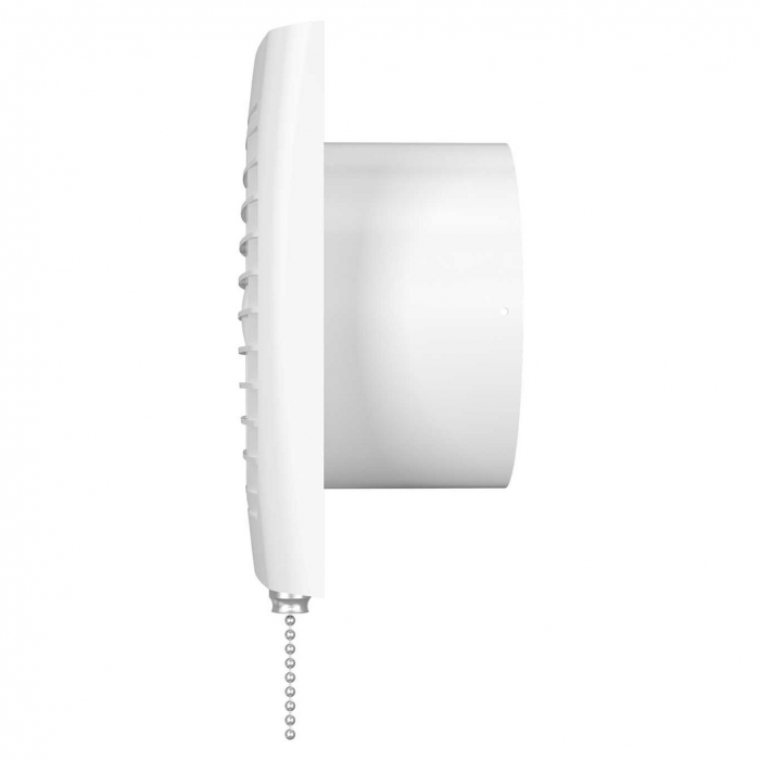 Ventilator baie VentEurope EASY100PS, diametru 100 mm, debit 97 mc/h, cu snur, IP24, 14W, silentios, economic, Alb [3]