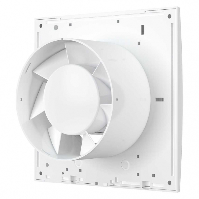 Ventilator baie cu clapeta antiretur VentEurope EASY12BD, 125 mm, 183 mc/h, IP24, 14W, Alb [4]
