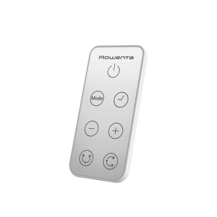 Ventilator cu picior Rowenta Turbo Silence Compact 3D Nomad QV5050F0, 20 W, 3 moduri automate, 20 trepte de viteza, telecomanda inclusa, inaltime ajustabila, motor Effitech, timer, cronometru, alb [12]