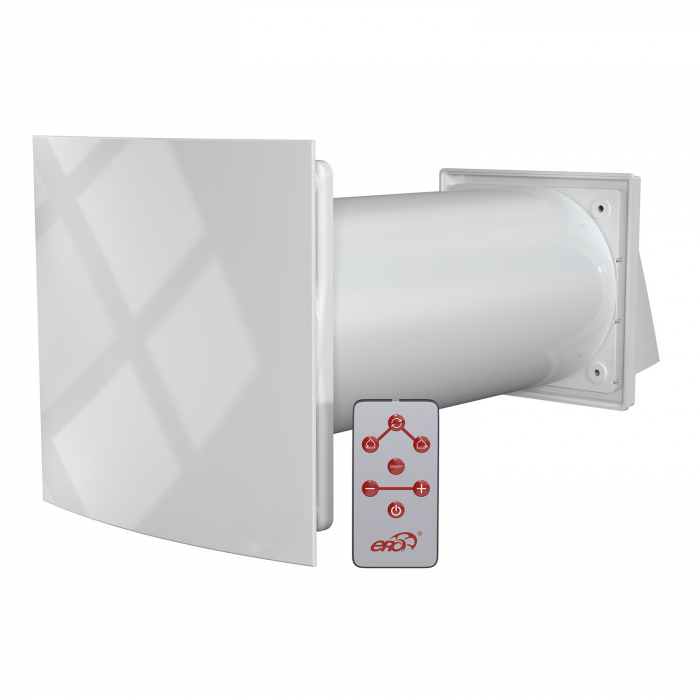 Ventilator VentEurope CUPER125, recuperare de caldura, Filtru G3, Alb, 200x200x423mm [1]