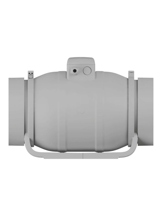 Ventilator de canal VentEurope MONSOON1602SPT, diametru 159 mm, timer oprire intarziata, debit 570 m³/h, 50W, IP44, 2 viteze, motor cu rulmenti, Gri [4]