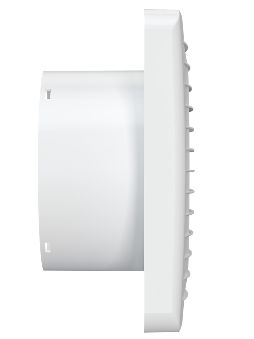 Ventilator de perete VentEurope CLASSIC125BD, patrat, cu clapeta antiretur, indicator luminos, diametru 125 mm, debit 183 mc/h, 16W, IP24, Alb [3]