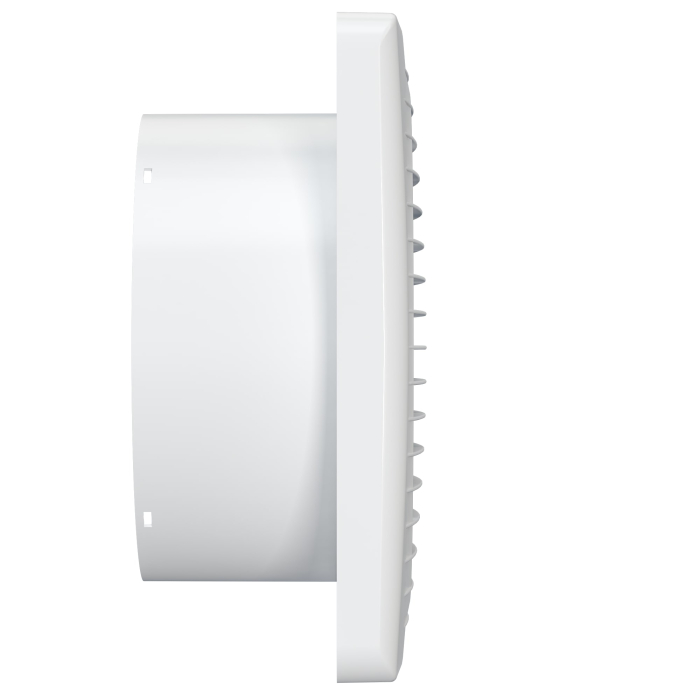 Ventilator de perete VentEurope CLASSIC150, patrat, diametru 150 mm, debit 290 mc/h, 16W, IP24, cu indicator luminos si plasa anti-insecte, Alb [3]