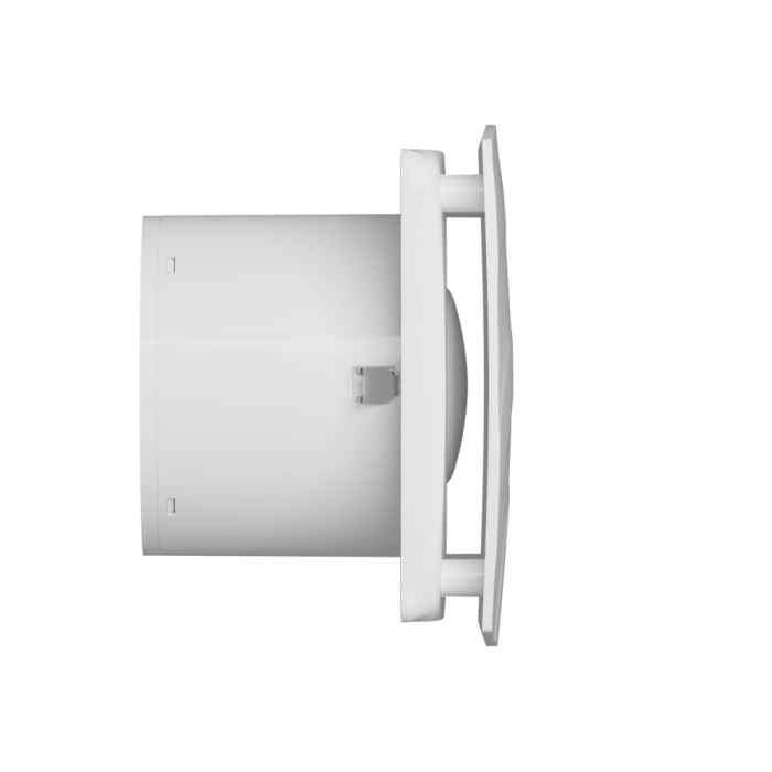 Ventilator de perete VentEurope STREAM100BD, patrat, clapeta antiretur, diametru 100 mm, debit 95 mc/h, 14W, IP24, silentios, economic, Alb [4]