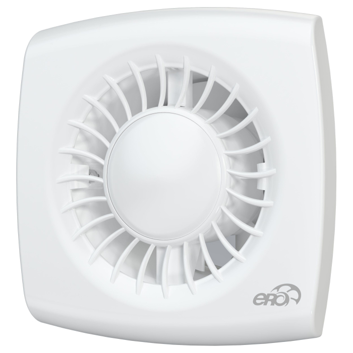 Ventilator de perete VentEurope VALUE100BD, patrat, clapeta antiretur, diametru 100 mm, debit 100 mc/h, 14W, IP24, silentios, economic, Alb [1]