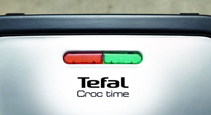 Sandwich maker Tefal Croc Time SM193D34, 700W, înveliș antiaderent, gri & negru Sandwich maker Tefal Croc Time SM193D34, 700W, înveliș antiaderent, gri & negruSandwich maker Tefal Croc Time SM193D34,  [8]