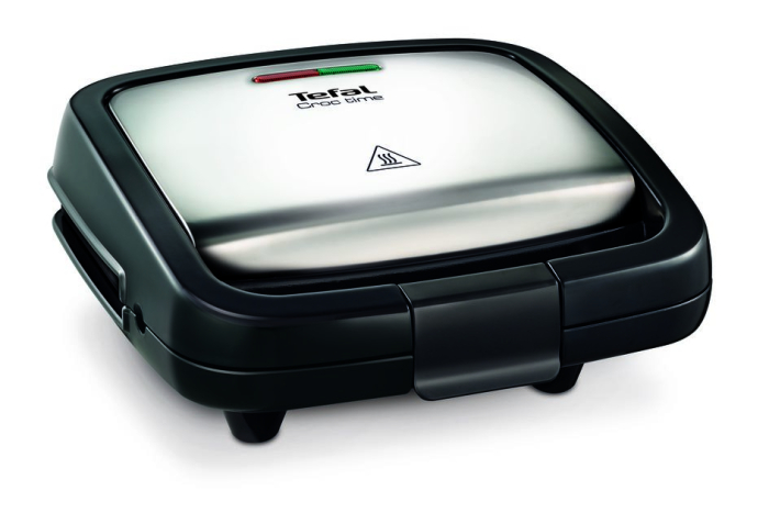 Sandwich maker Tefal Croc Time SM193D34, 700W, înveliș antiaderent, gri & negru Sandwich maker Tefal Croc Time SM193D34, 700W, înveliș antiaderent, gri & negruSandwich maker Tefal Croc Time SM193D34,  [3]
